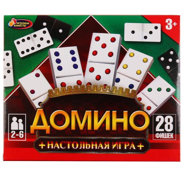 IV. Настольная игра «Домино», 28 фишек - фото 1 - id-p97871177