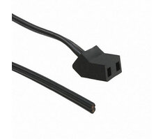 Кабель питания для осевого вентилятора RUICHI Y008/ST2, 2x0.5 мм, 1 м