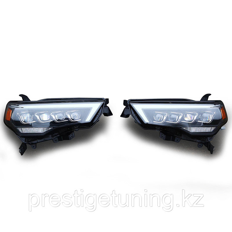 Передние фары тюнинг на 4Runner 2013-20 (FULL LED) Type 3 - фото 3 - id-p97872393