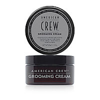 Крем с сильной фиксацией и высоким уровнем блеска для укладки волос и усов American Crew Grooming Cream 85 г.