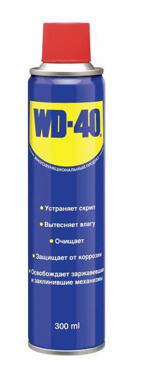 СМАЗКА УНИВЕРСАЛЬНАЯ WD-40, АЭРОЗОЛЬ, 0,3Л WD-40 WD00016 - фото 1 - id-p97873566