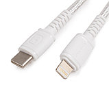 Интерфейсный кабель Awei Type-C to Lightning CL-118L 5V 2.4A 1m Белый, фото 3