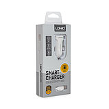 Автомобильное зарядное устройство LDNIO DL-C17 1*USB Lightning Белый, фото 3