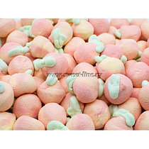 Суфле / Маршмеллоу "Персик с начинкой" 1кг /BULGARI Италия/