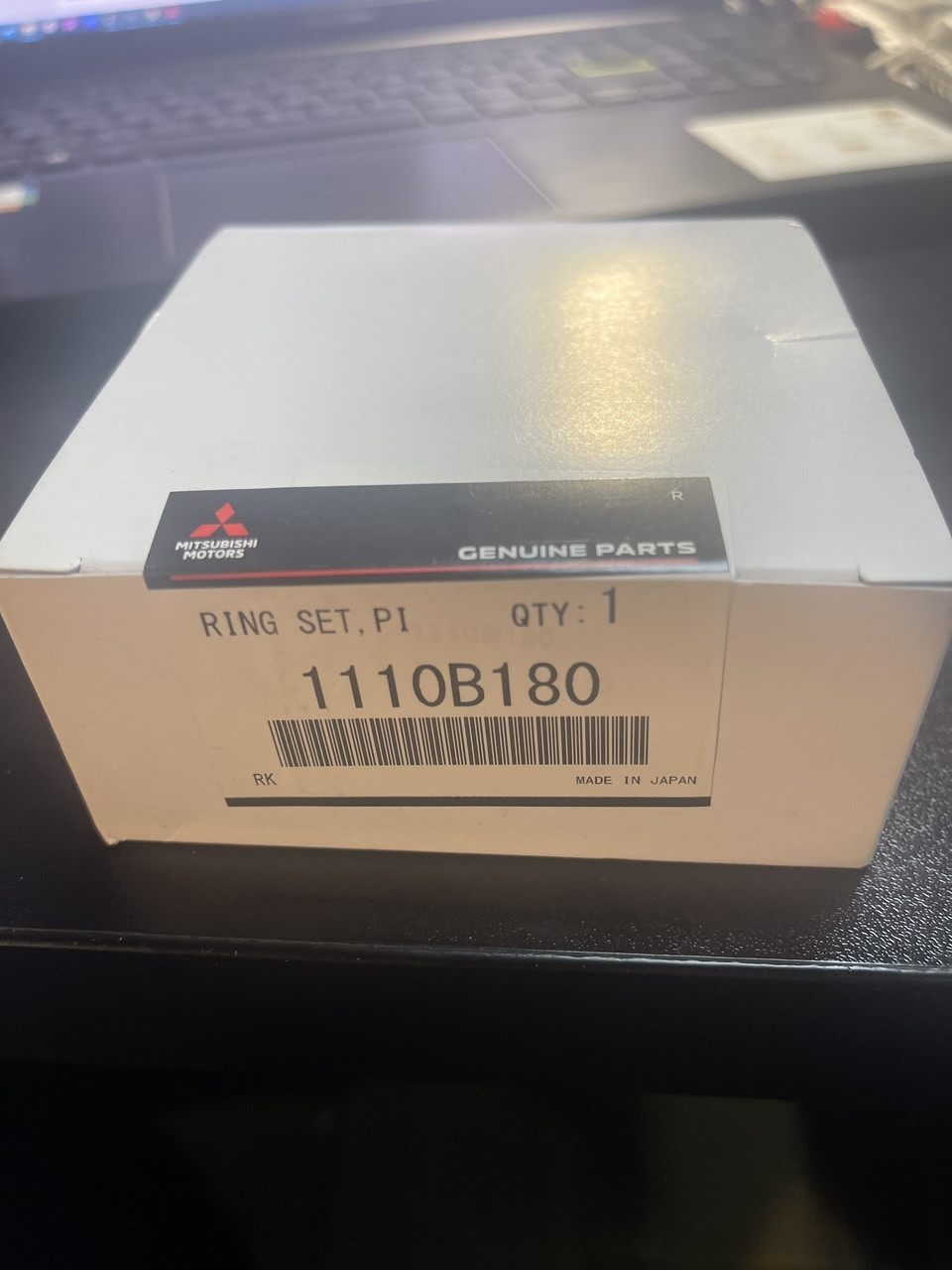 Кольца поршневые 1110B180 V93W STD K96W V43W PD6W Tp 33920-STD, MD301803, 1110B180 33920-STD 6G72 /STD/ /91,1/
