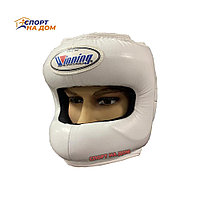 Шлем для боксера бамперный Winning белый