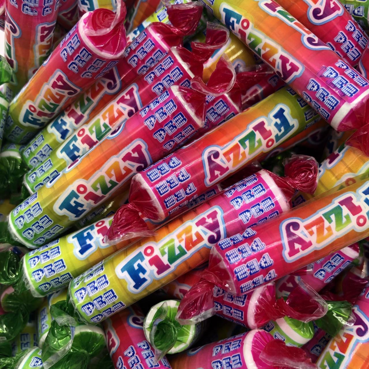 PEZ  Fizzy конфеты 6 гр (150 шт в упаковке)  /Венгрия/