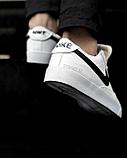 Кеды Nike Blazer бел чер лог низ 2026-2, фото 5