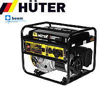 Бензиновый генератор HUTER DY8000L (6500 Вт | 220 В) Ручной стартер, фото 1