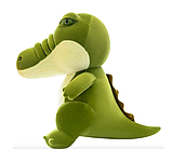 Мягкая игрушка крокодил зеленый крокодил, фото 7