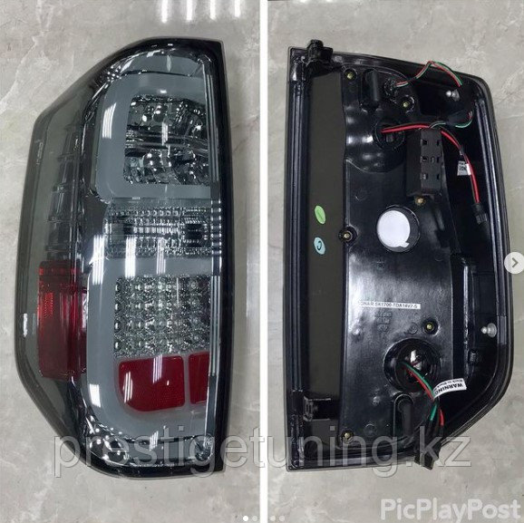 Задние фонари на Toyota Tundra 2013-21 (Тонированные), фото 1
