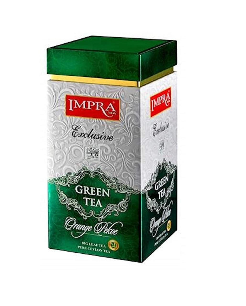 Чай зелёный Impra крупный лист Ж/Б 200г / 6 - фото 1 - id-p97886180