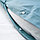 Пододеяльник и  наволочка БРУНКРИСЛА  голубой 150x200/50x70 см ИКЕА, IKEA, фото 3