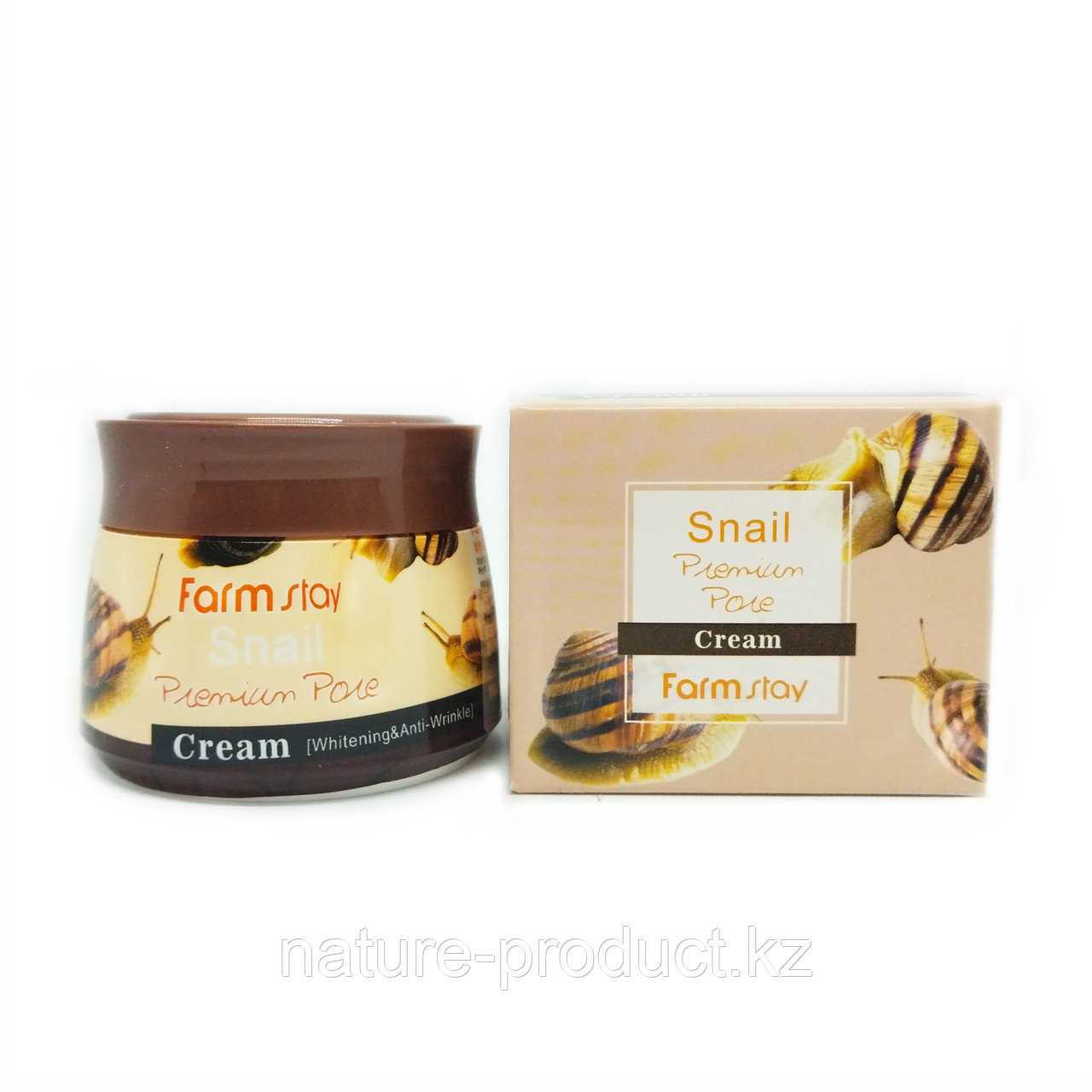 Крем для лица FarmStay Snail Premium Pore Cream, 70 мл