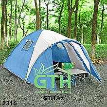 Двухслойная палатка с тамбуром Tuohai 2316. (110+210)х210х165 см. Доставка .