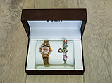 Женские часы с браслетом DIOR CHANEL с вращающимся циферблатом, фото 2