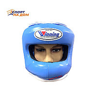 Бамперный шлем боксера Winning голубой