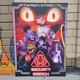 Постер Five Nights at Freddy's Security Breach