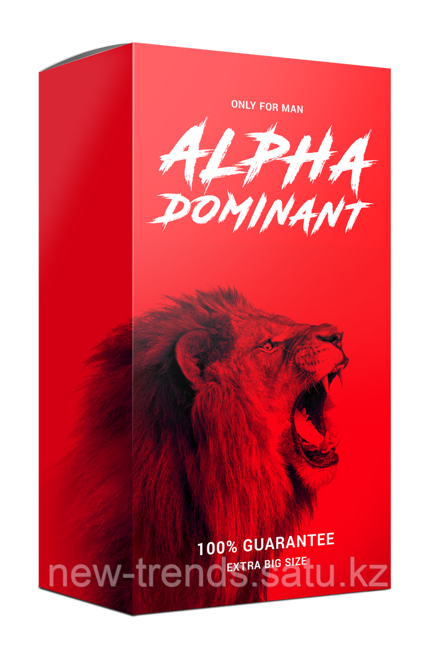 Крем Alpha Dominant (Альфа Доминант) для увеличения члена