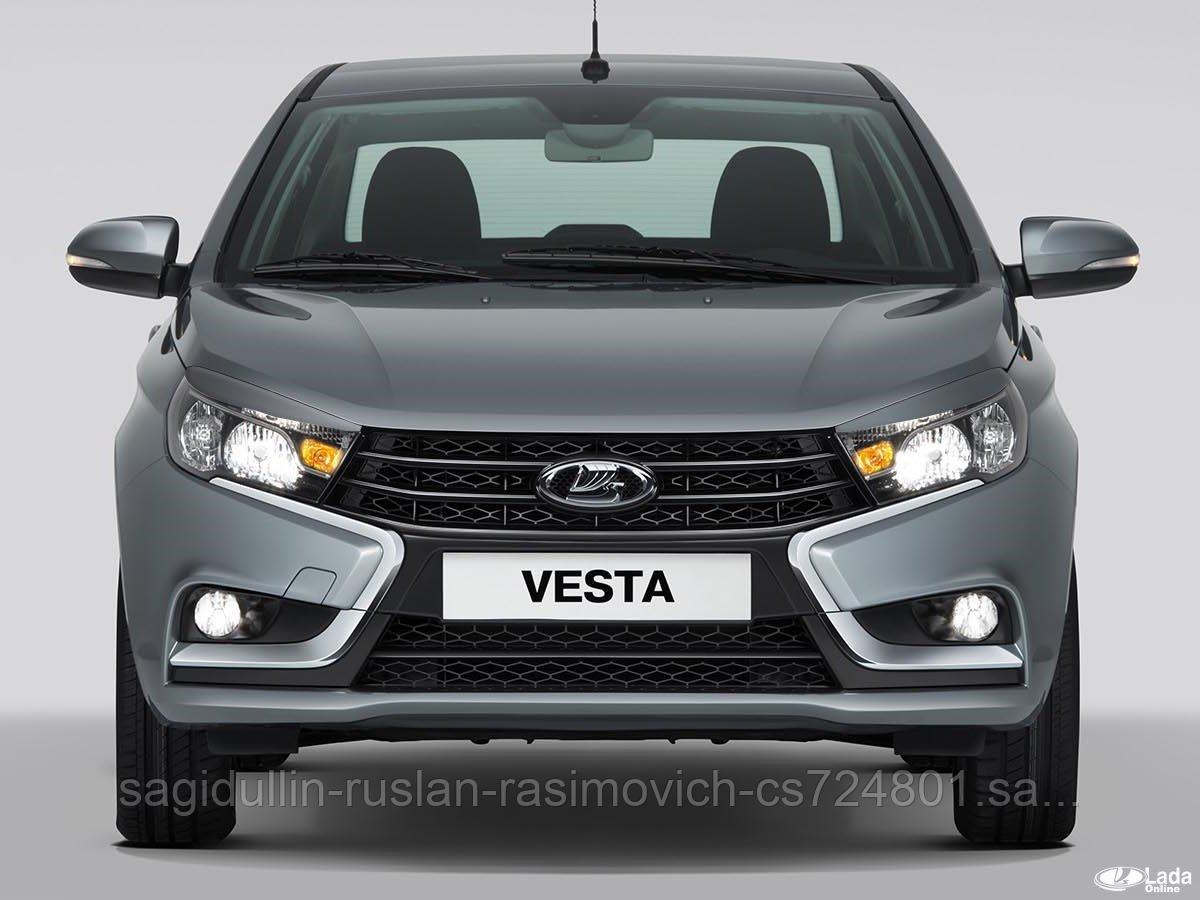 Реснички для фар Lada Vesta - фото 1 - id-p97894860