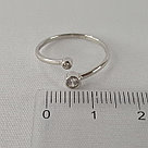 Кольцо из серебра с фианитами SOKOLOV 94011463 покрыто  родием, фото 3