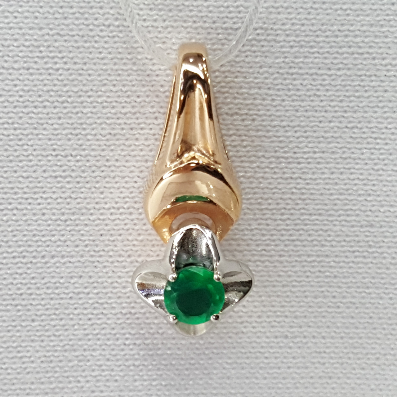 Подвеска из золочёного серебра с агатом DIAMANT ( SOKOLOV ) 93-330-00974-1 позолота