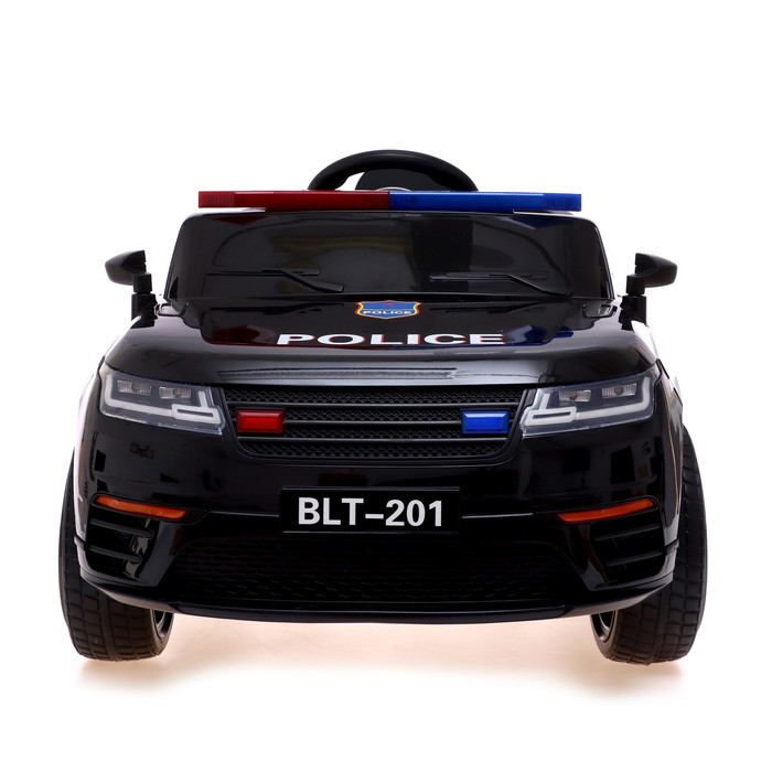 Электромобиль POLICE, EVA колеса, кожаное сидение, громкоговоритель ...