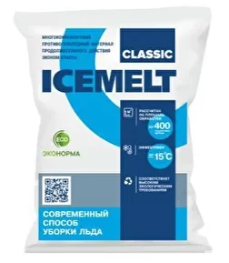 ICEMELT (АЙСМЕЛТ) Classic (Кальций хлористый), мешок 25 кг