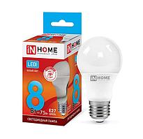 Лампа светодиодная LED-A60-VC IN HOME 8вт