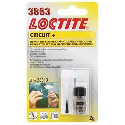 Loctite 3863 2G клей для обогрева автомобильных стекол, токопроводящий