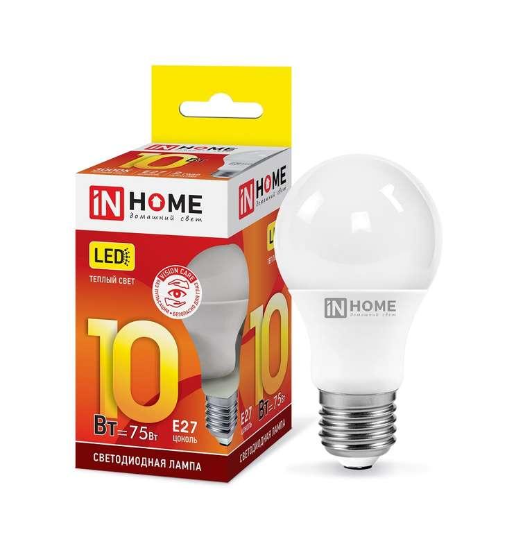 Лампа светодиодная LED-A60-VC 10Вт