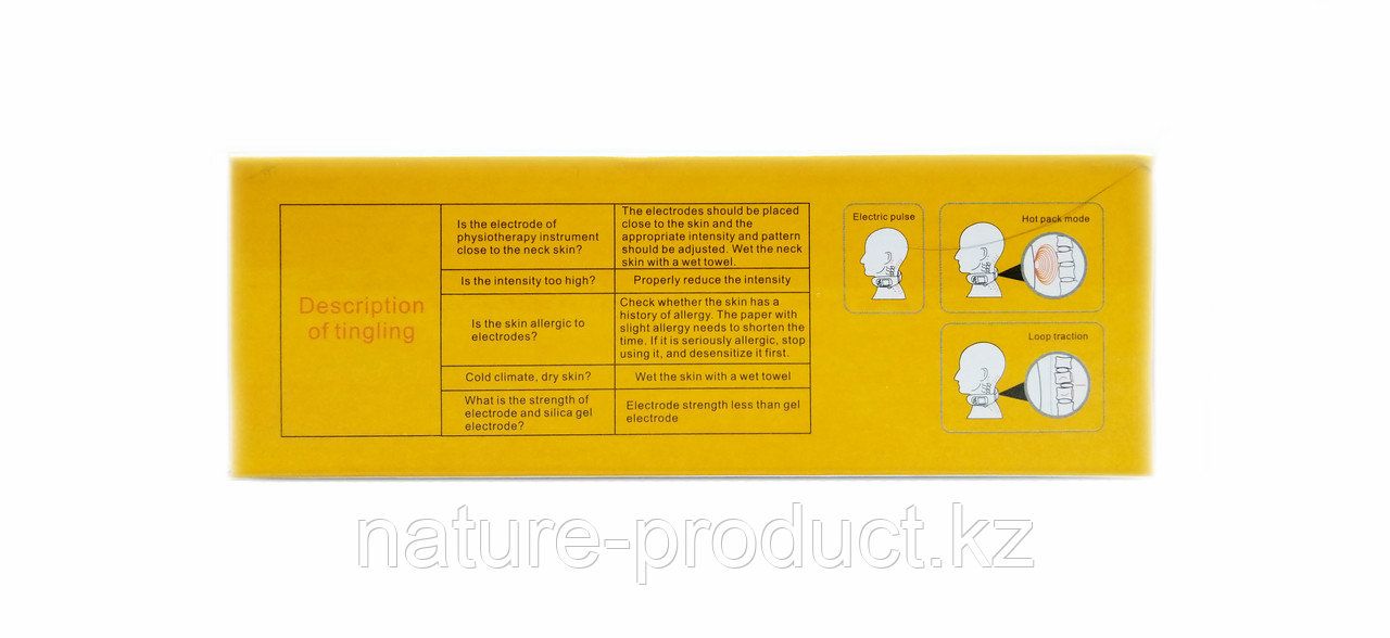 Миостимулятор для шеи intelligent cervical massage - фото 3 - id-p97901177