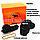 Собачка, кивающая головой (болванчик) в машину черная Лабрадор освежитель цепочка и липучка в упаковке, фото 4