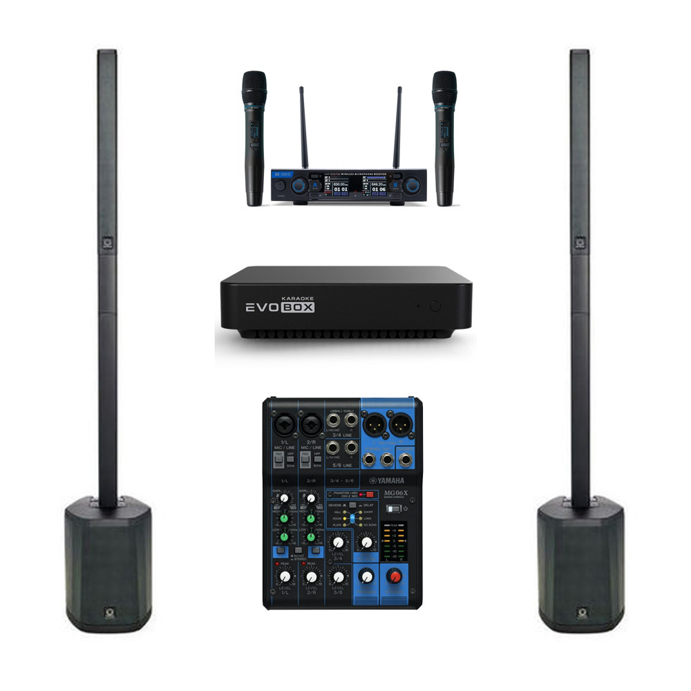 КОМПЛЕКТ КАРАОКЕ EVOBOX  - TURBOSOUND IP500