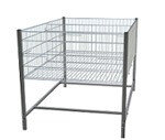 Стол для распродаж, цинк , 1200/*800*800 (корзина 400)