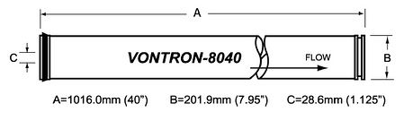 Мембрана Vontron ULP21-8040, фото 2