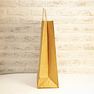 Бумажный крафт-пакет. Размер: 45*35*15 см, фото 2