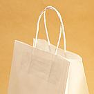 Бумажный крафт-пакет. Размер: 28*24*14 см, фото 2