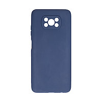 Чехол для телефона X-Game XG-HS44 для POCO X3/X3 Pro Силиконовый Тёмно-синий, фото 1