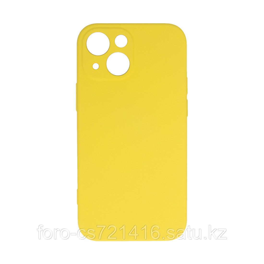 Чехол для телефона X-Game XG-HS58 для Iphone 13 mini Силиконовый Жёлтый