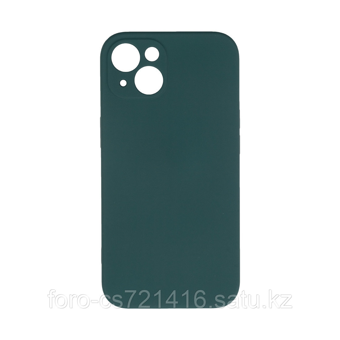 Чехол для телефона X-Game XG-HS66 для Iphone 13 Силиконовый Тёмно-зелёный, фото 1