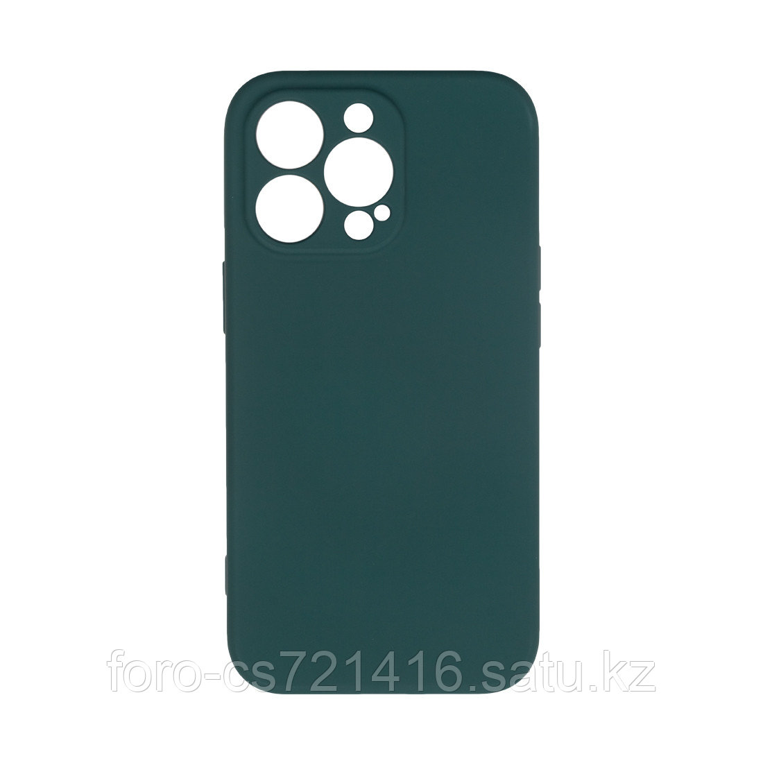 Чехол для телефона X-Game XG-HS76 для Iphone 13 Pro Силиконовый Тёмно-зелёный, фото 1