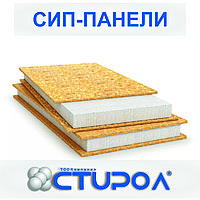 SIP –панель 2500*1250*174мм (OSB-3, 12мм ПСБ-С-20пл.)