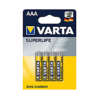 Батарейка VARTA Superlife Micro 1.5V - R03P/AAA 4 шт. в блистере