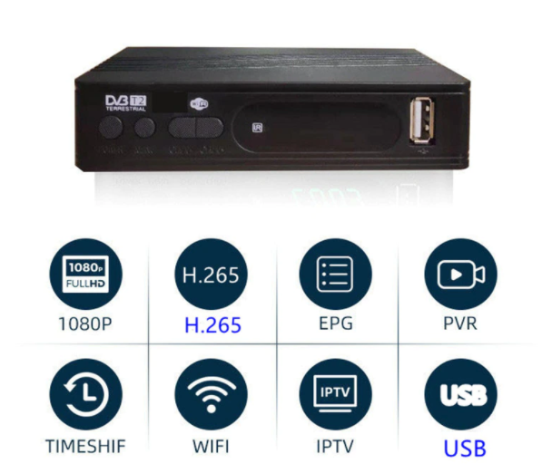 Ресивер цифрового телевидения DVB-T2 OTAU MR-70 - фото 2 - id-p96735113