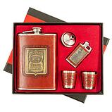 Набор подарочный для виски с фляжкой и стопками «Whiskey Brands» (Jack Daniel's Smoke), фото 7
