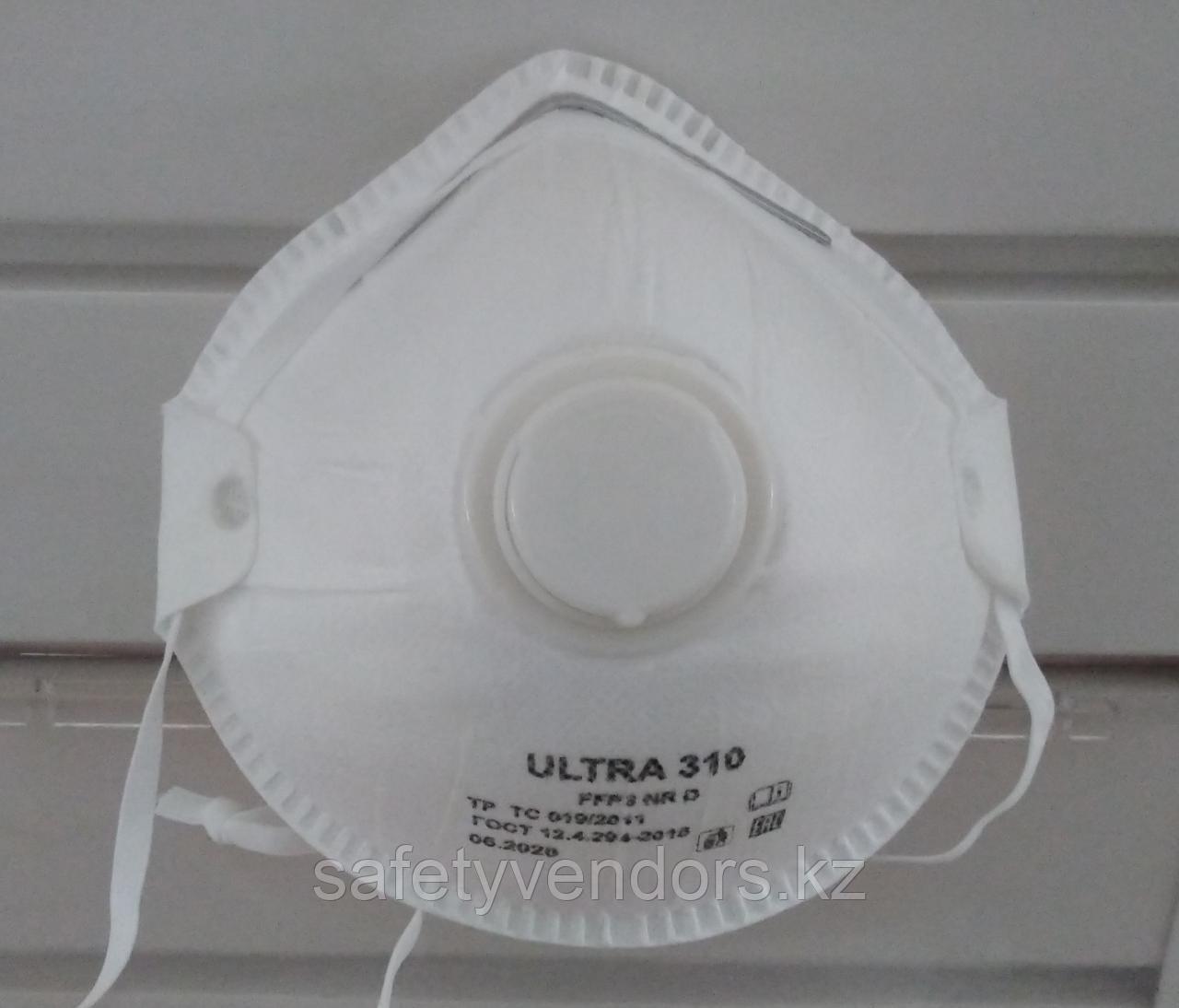Респиратор ULTRA 310 с клапаном - фото 2 - id-p97925366
