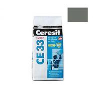 Затирка для швов плитки Ceresit CE 33 Comfort - антрацит