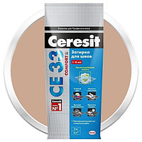 Затирка для швов плитки Ceresit CE 33 Comfort - сиена