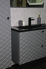 Пенал Topaz бетон серый, фото 2